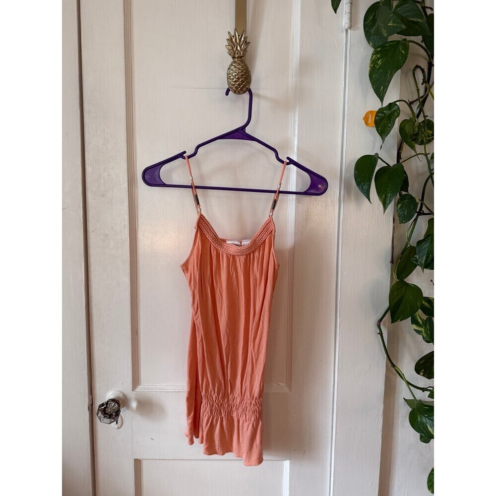 No boundaries juniors size 7/9 peach tank top